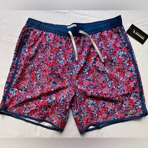 NWT Local Boy Outfitters Swim Shorts/Trunk Size XXL Quick Dry Vibrant Boat Day